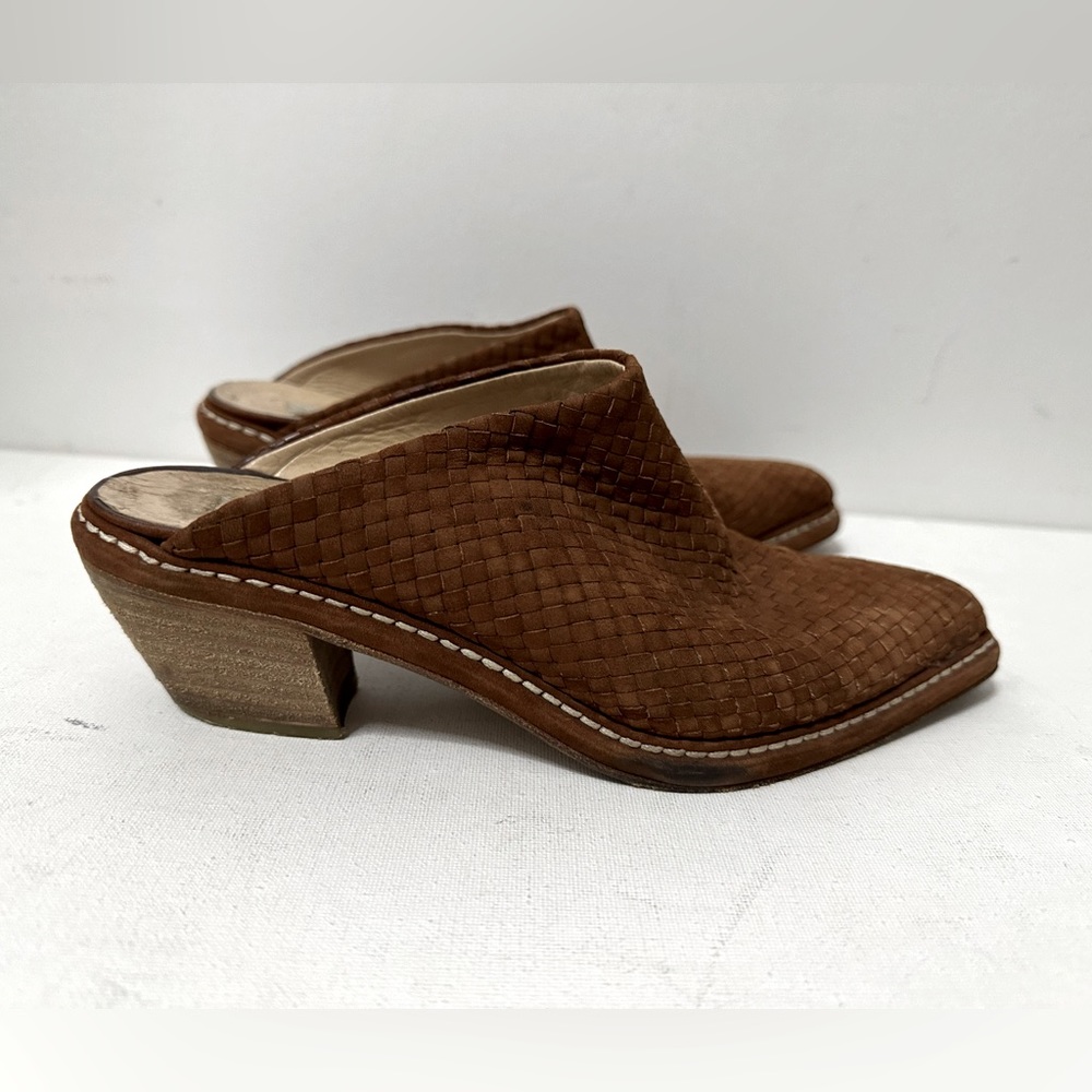 Via Spiga ladies leather mule boots